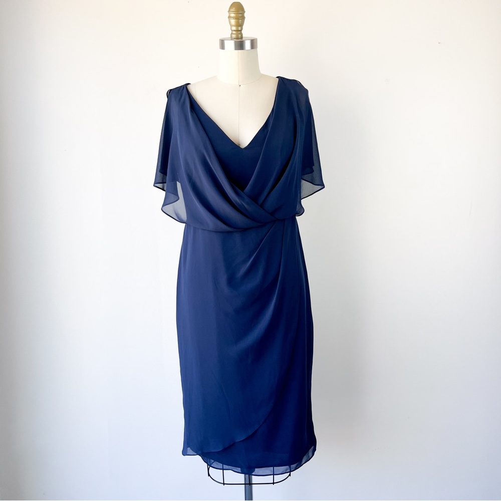 Jasmine • Butterfly-Sleeve MOB Dress • 6